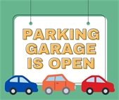 Parking Garage Is Open
