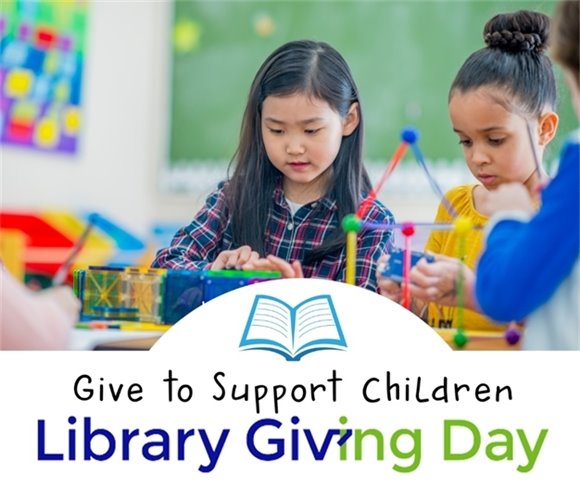LIBRARY DAY OF GIVING IS Today!