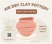 Air Dry Clay Pottery