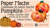 Paper Mache Pumpkins
