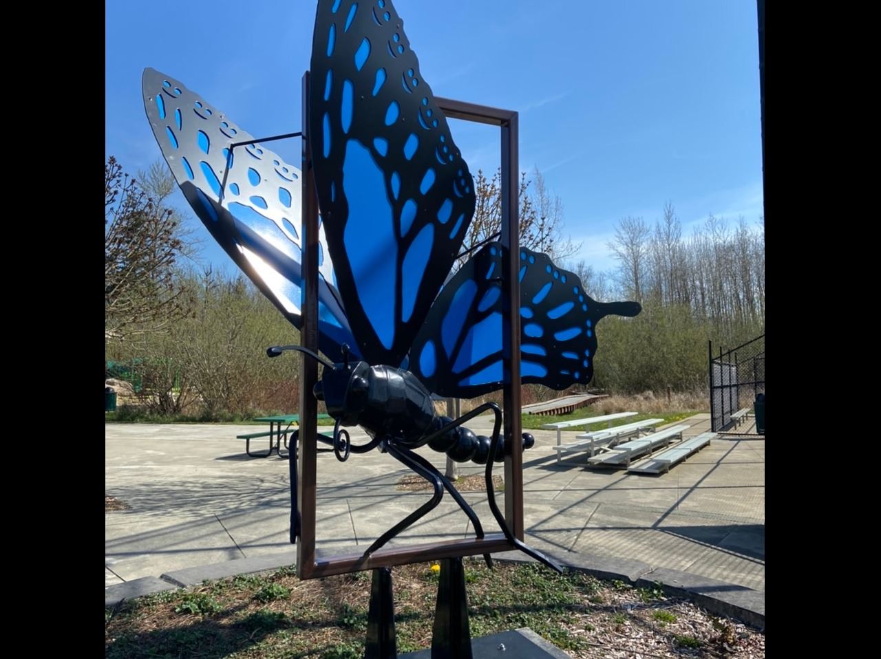 Butterfly Sculpture